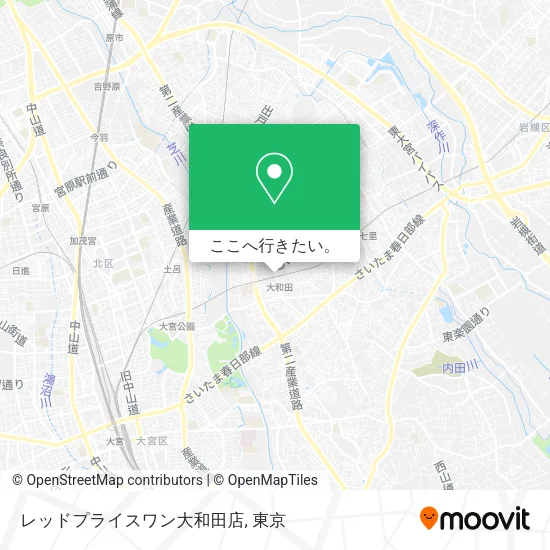 レッドプライスワン大和田店地図