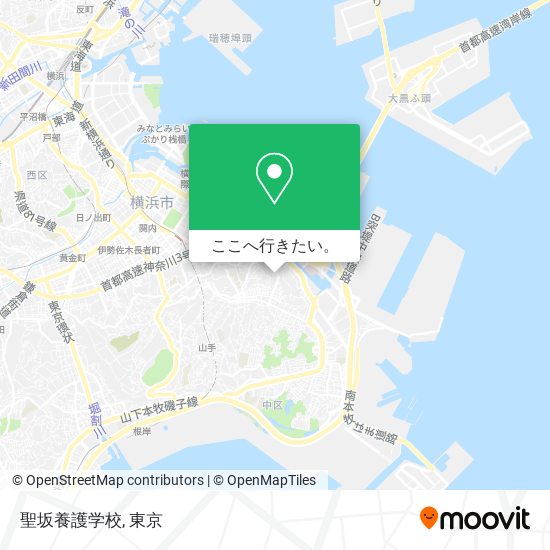 聖坂養護学校地図