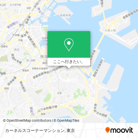 カーネルスコーナーマンション地図