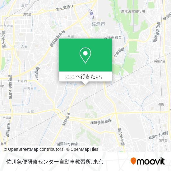 佐川急便研修センター自動車教習所地図
