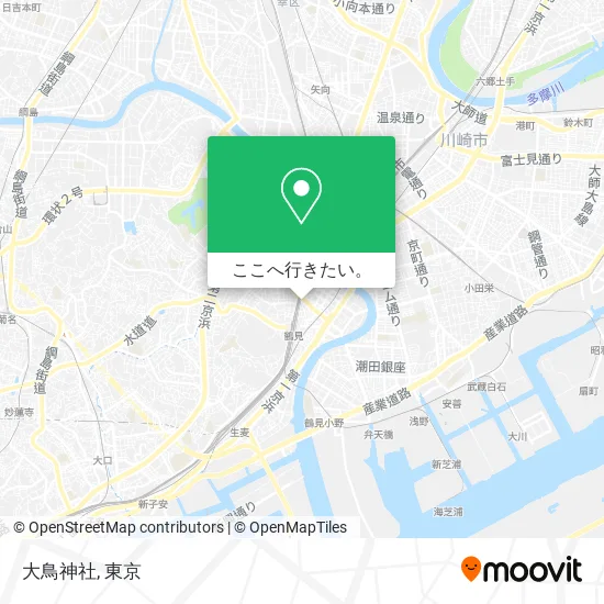 大鳥神社地図