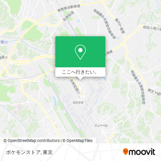 ポケモンストア地図