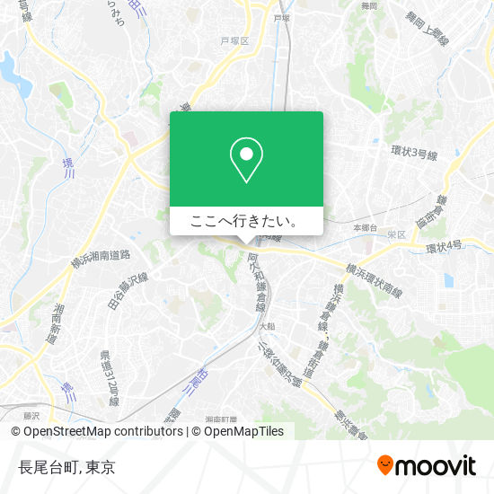 長尾台町地図