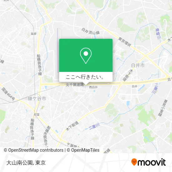 大山南公園地図