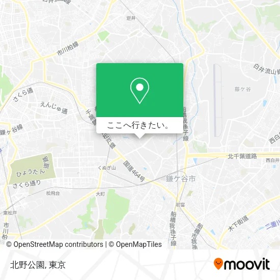北野公園地図