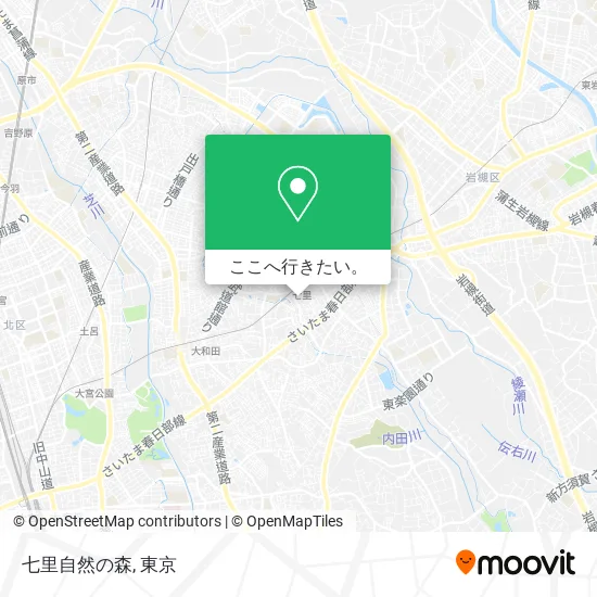 七里自然の森地図