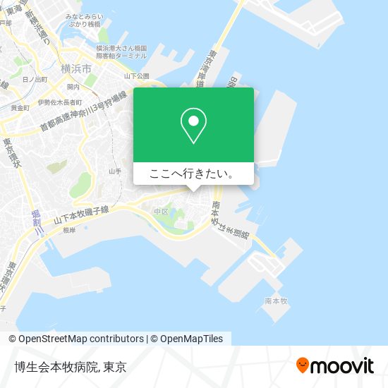 博生会本牧病院地図