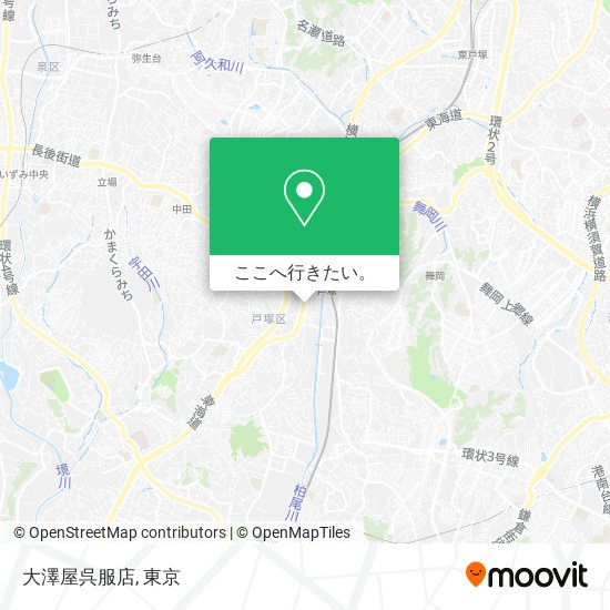 大澤屋呉服店地図