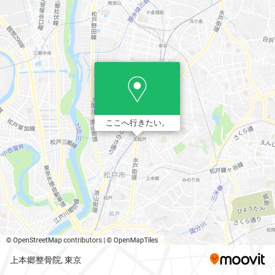 上本郷整骨院地図