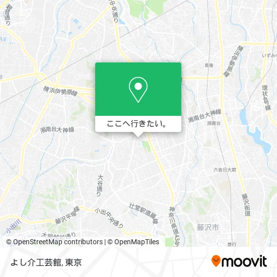 よし介工芸館地図