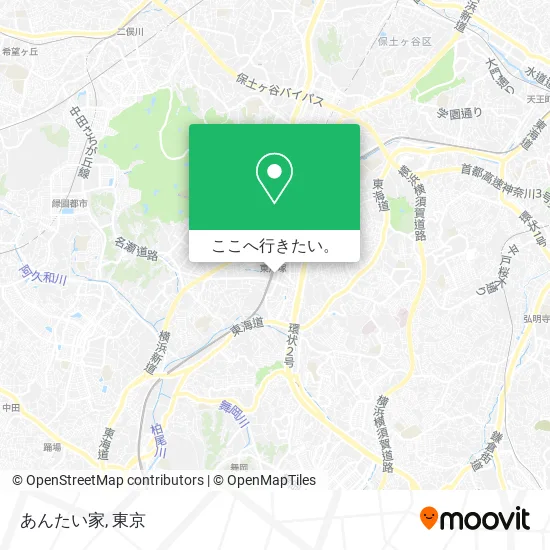 あんたい家地図
