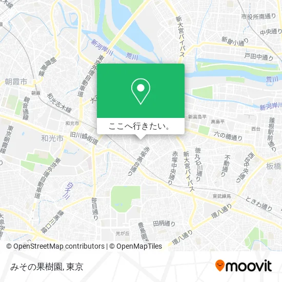 みその果樹園地図