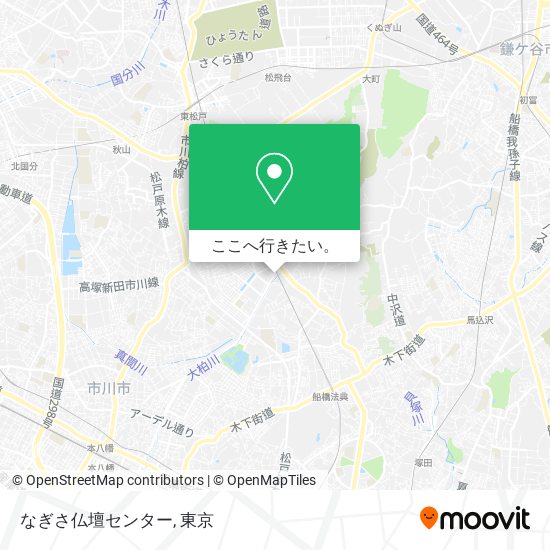 なぎさ仏壇センター地図