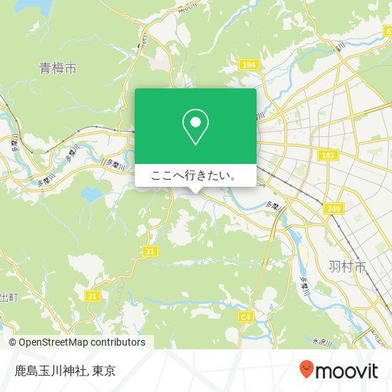 鹿島玉川神社地図