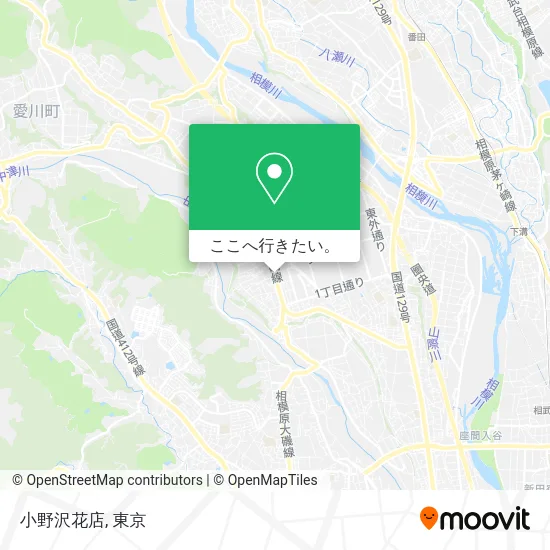 小野沢花店地図