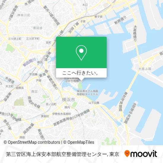 第三管区海上保安本部航空整備管理センター地図
