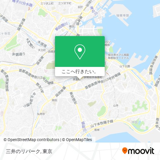 三井のリパーク地図