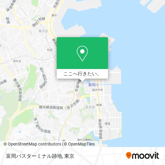 富岡バスターミナル跡地地図
