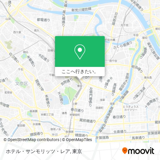 ホテル・サンモリッツ・レア地図