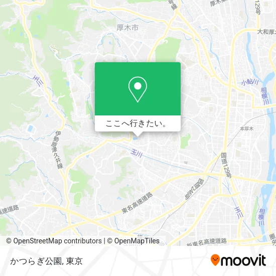 かつらぎ公園地図