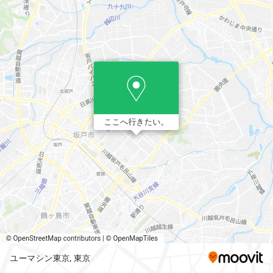 ユーマシン東京地図