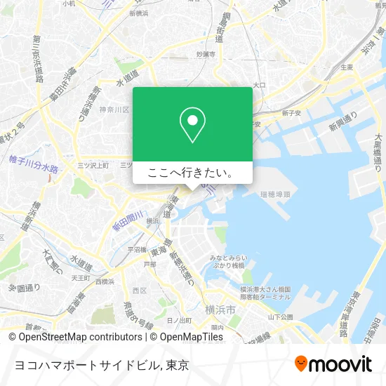 ヨコハマポートサイドビル地図