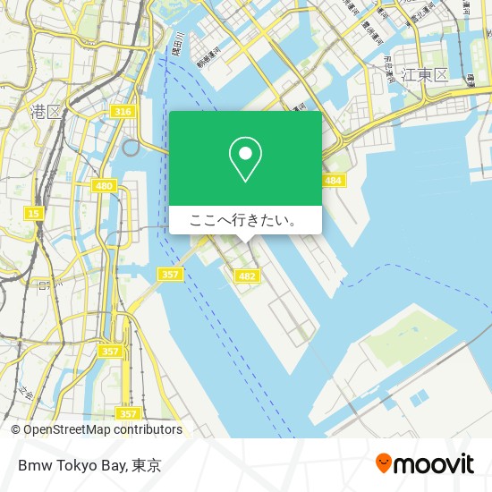 Bmw Tokyo Bay地図