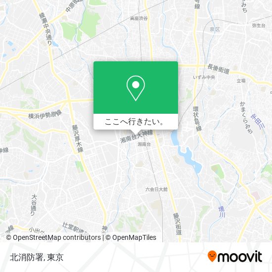 北消防署地図