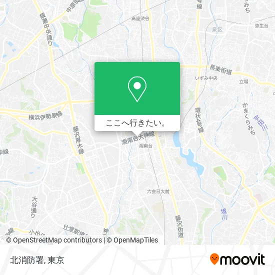 北消防署地図