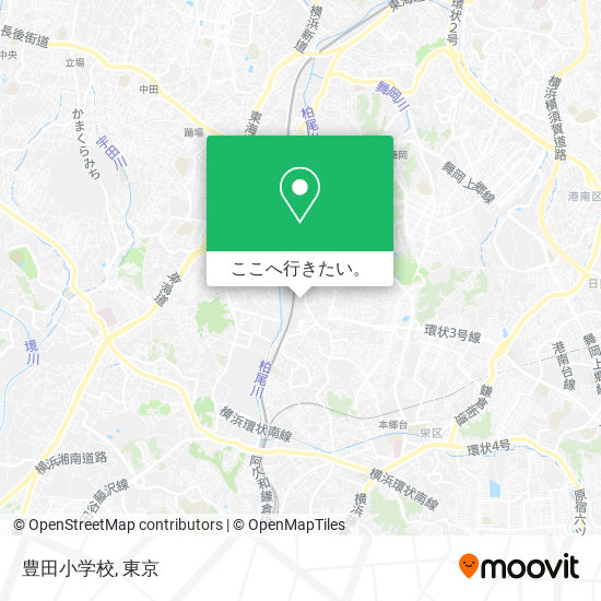 豊田小学校地図