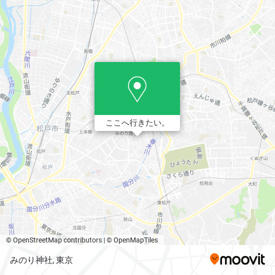 みのり神社地図