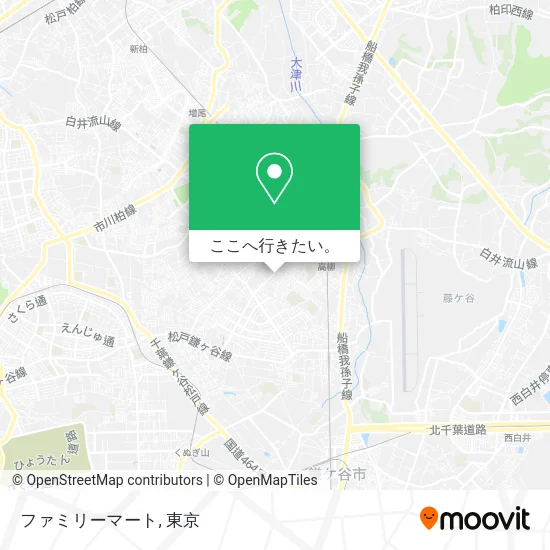 ファミリーマート地図