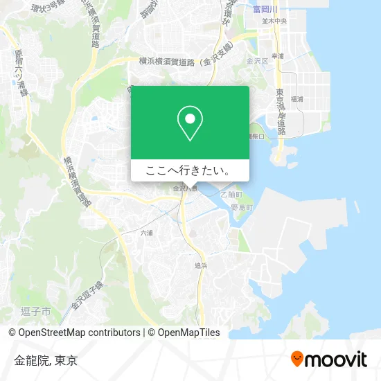 金龍院地図