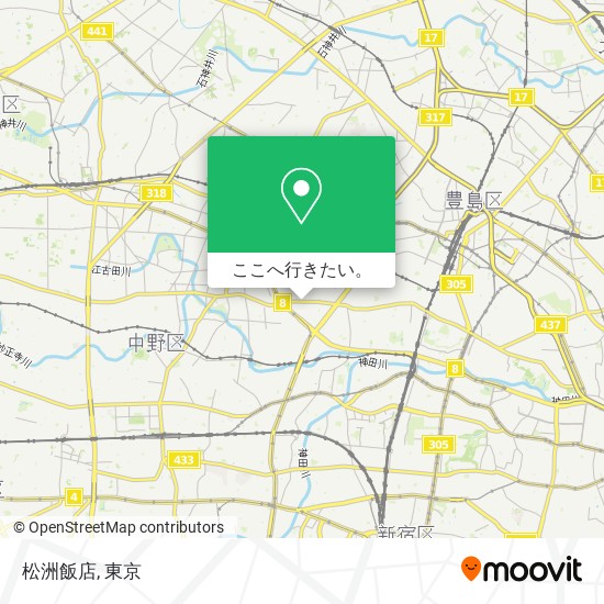 松洲飯店地図