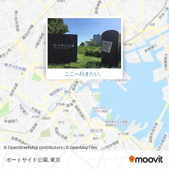 ポートサイド公園地図