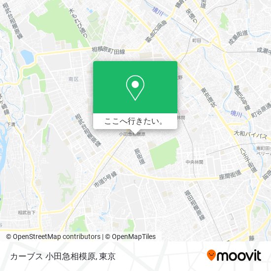 カーブス 小田急相模原地図