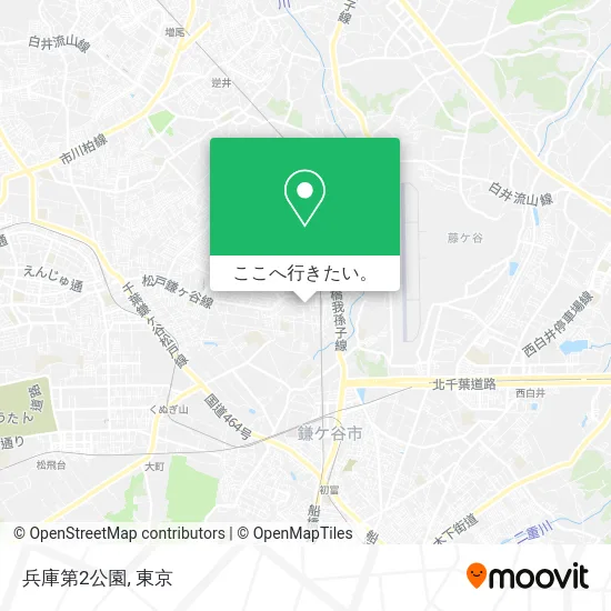 兵庫第2公園地図