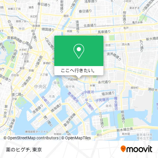 薬のヒグチ地図