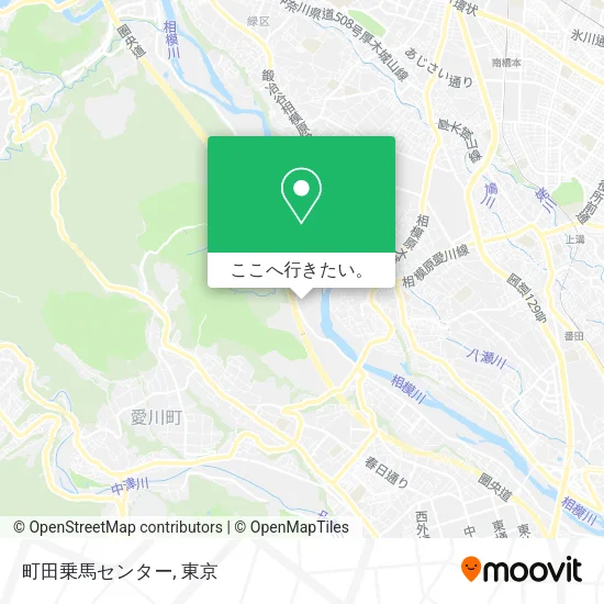 町田乗馬センター地図