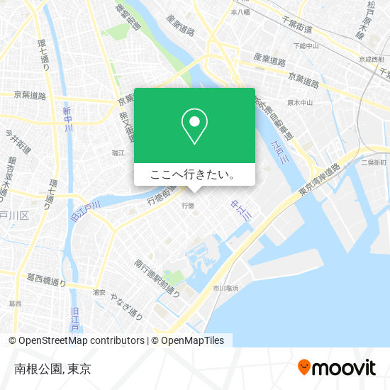 南根公園地図