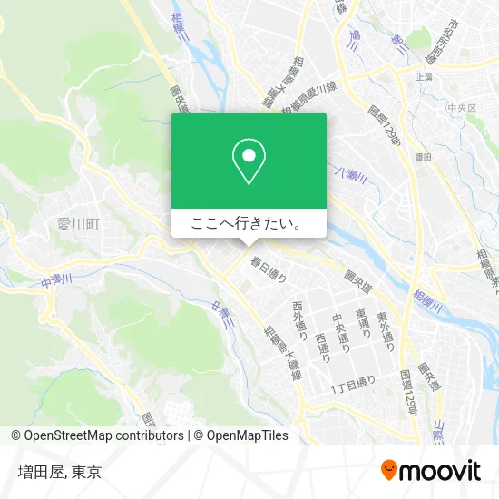 増田屋地図