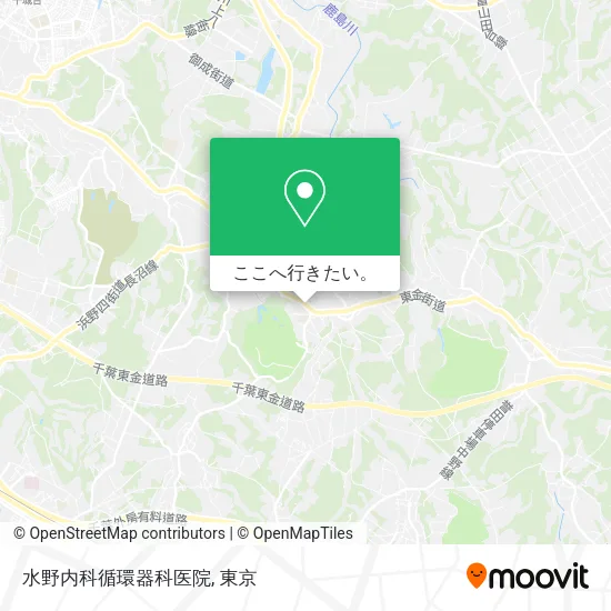 水野内科循環器科医院地図