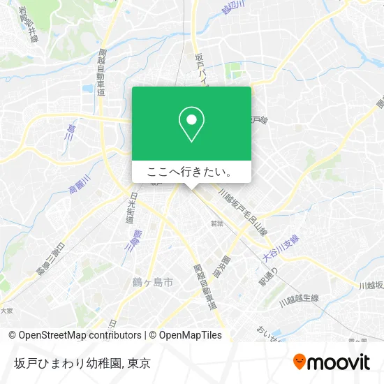 坂戸ひまわり幼稚園地図
