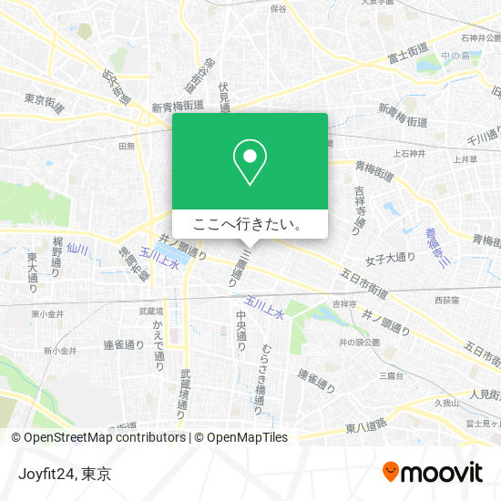 Joyfit24地図