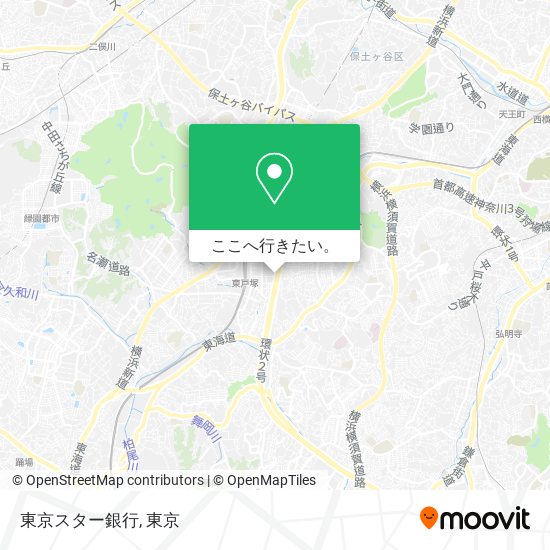 東京スター銀行地図