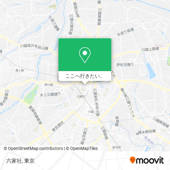 六家社地図