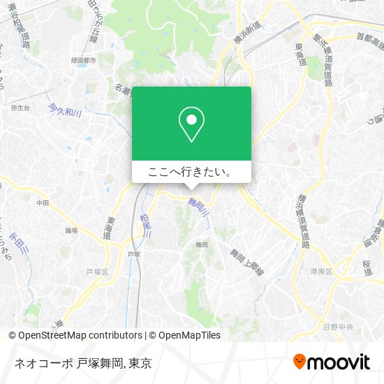 ネオコーポ 戸塚舞岡地図
