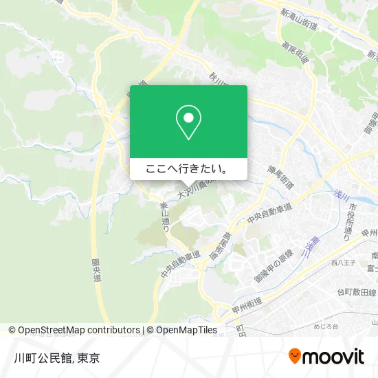 川町公民館地図