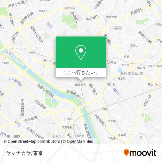 ヤマナカヤ地図