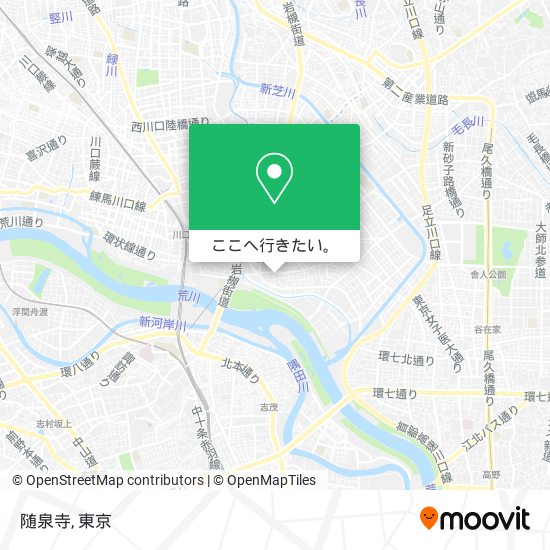 随泉寺地図